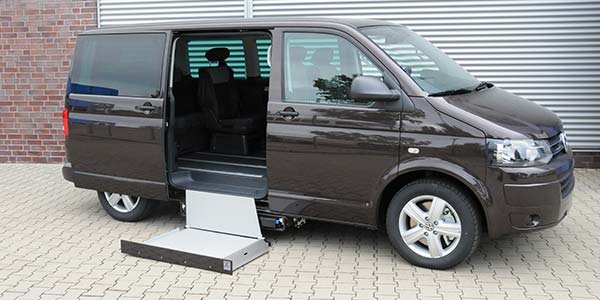 Kassettenlift K90 Aktiv im VW T5 Kassettenlift K90 Aktiv im VW T5