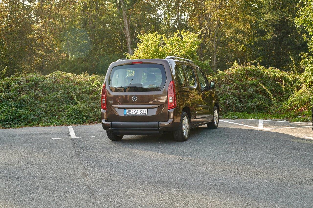 Opel Combo Rolli-In® Heckansicht geschlossen Opel Combo Rolli-In® Heckansicht geschlossen