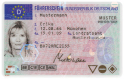 Der EU-Führerschein - Quelle: Bundesdruckerei